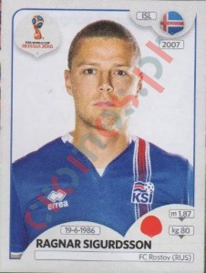 296 Ragnar Sigurdsson – FIFA World Cup Russia 2018 Panini