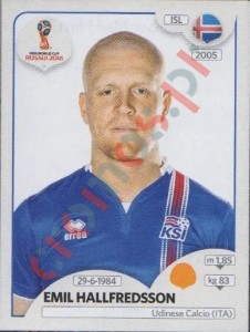 303 Emil Hallfredsson – FIFA World Cup Russia 2018 Panini