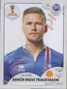 305 Arnór Ingvi Traustason – FIFA World Cup Russia 2018 Panini