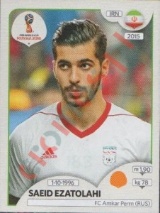 183 Saeid Ezatolahi – FIFA World Cup Russia 2018 Panini