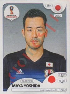 661 Maya Yoshida – FIFA World Cup Russia 2018 Panini