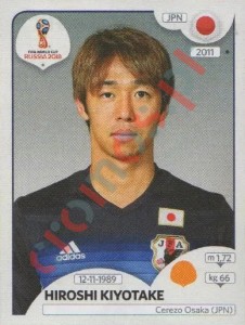665 Hiroshi Kiyotake – FIFA World Cup Russia 2018 Panini