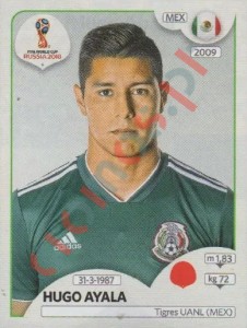 455 Hugo Ayala – FIFA World Cup Russia 2018 Panini