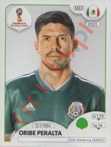 471 Oribe Peralta – FIFA World Cup Russia 2018 Panini