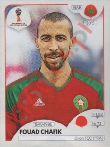 158 Fouad Chafik – FIFA World Cup Russia 2018 Panini