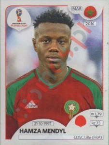 159 Hamza Mendyl – FIFA World Cup Russia 2018 Panini