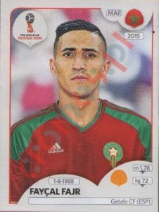 165 Fayçal Fajr – FIFA World Cup Russia 2018 Panini