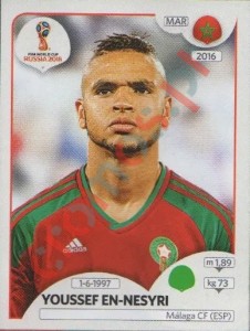 171 Youssef En-Nesyri – FIFA World Cup Russia 2018 Panini