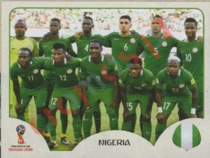 333 Team Photo – FIFA World Cup Russia 2018 Panini