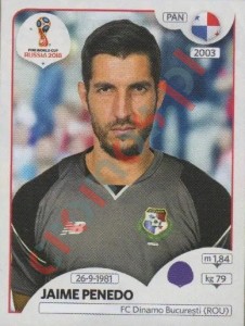 534 Jaime Penedo – FIFA World Cup Russia 2018 Panini