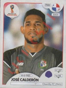 535 José Calderón – FIFA World Cup Russia 2018 Panini