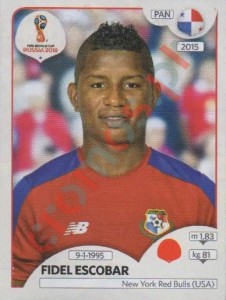 537 Fidel Escobar – FIFA World Cup Russia 2018 Panini