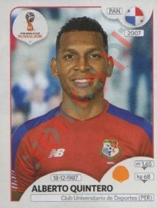 546 Alberto Quintero – FIFA World Cup Russia 2018 Panini