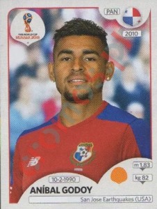 547 Aníbal Godoy – FIFA World Cup Russia 2018 Panini