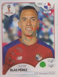 548 Blas Pérez – FIFA World Cup Russia 2018 Panini