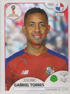 549 Gabriel Torres – FIFA World Cup Russia 2018 Panini