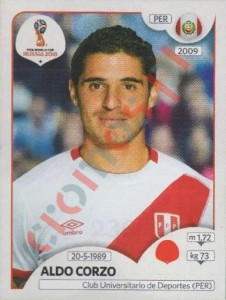 236 Aldo Corzo – FIFA World Cup Russia 2018 Panini