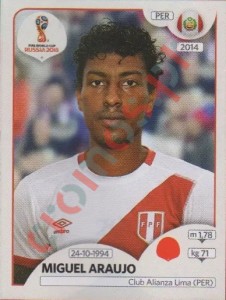 241 Miguel Araujo – FIFA World Cup Russia 2018 Panini