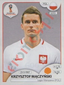 606 Krzysztof Mączyński – FIFA World Cup Russia 2018 Panini