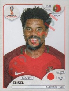 118 Eliseu – FIFA World Cup Russia 2018 Panini