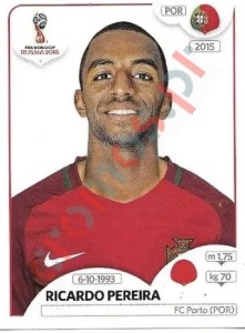 118x Ricardo Pereira – FIFA World Cup Russia 2018 Panini