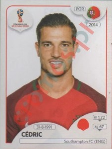 119 Cédric Soares – FIFA World Cup Russia 2018 Panini
