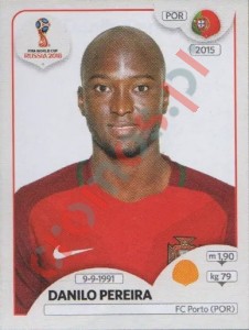123 Danilo Pereira – FIFA World Cup Russia 2018 Panini