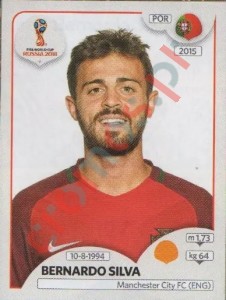 127 Bernardo Silva – FIFA World Cup Russia 2018 Panini