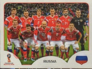 33 Team Photo – FIFA World Cup Russia 2018 Panini