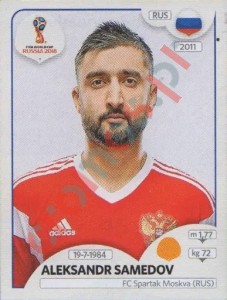 45 Aleksandr Samedov – FIFA World Cup Russia 2018 Panini