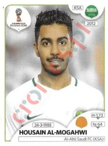 56x Housain Al-Mogahwi – FIFA World Cup Russia 2018 Panini