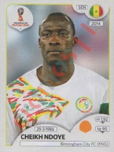 623 Cheikh Ndoye – FIFA World Cup Russia 2018 Panini