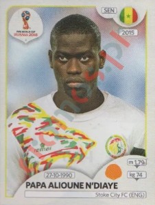 624 Pape Alioune N'Diaye – FIFA World Cup Russia 2018 Panini