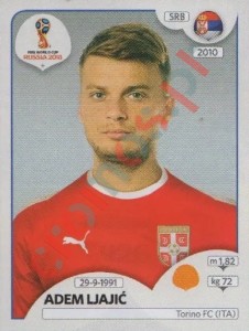 426 Adem Ljajić – FIFA World Cup Russia 2018 Panini