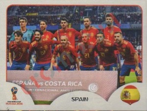 133 Team Photo – FIFA World Cup Russia 2018 Panini