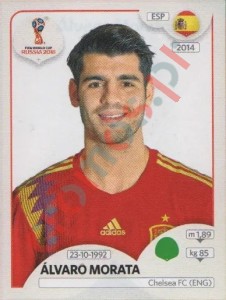 149 Álvaro Morata – FIFA World Cup Russia 2018 Panini