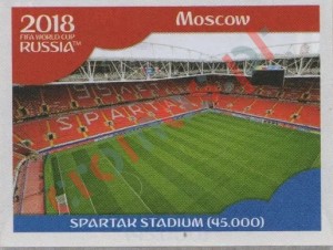 11 Spartak Stadium – FIFA World Cup Russia 2018 Panini