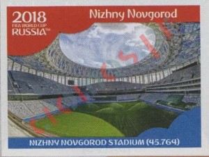 12 Nizhny Novgorod Stadium – FIFA World Cup Russia 2018 Panini