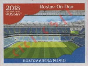 14 Rostov Arena – FIFA World Cup Russia 2018 Panini