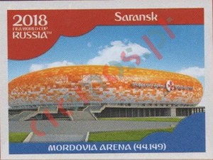 17 Mordovia Arena – FIFA World Cup Russia 2018 Panini