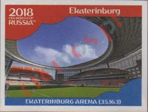 8 Ekaterinburg Arena – FIFA World Cup Russia 2018 Panini