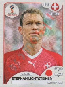 375 Stephan Lichtsteiner – FIFA World Cup Russia 2018 Panini