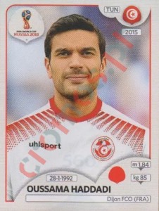560 Oussama Haddadi – FIFA World Cup Russia 2018 Panini