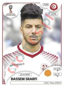 568x Bassem Srarfi – FIFA World Cup Russia 2018 Panini