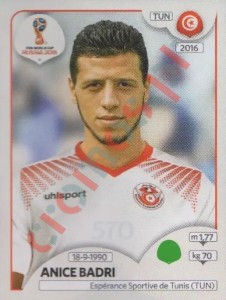 570 Anice Badri – FIFA World Cup Russia 2018 Panini