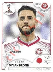 571x Dylan Bronn – FIFA World Cup Russia 2018 Panini