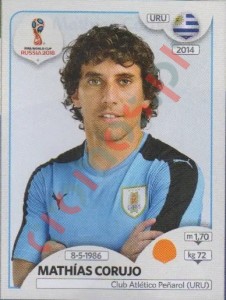 101 Mathías Corujo – FIFA World Cup Russia 2018 Panini