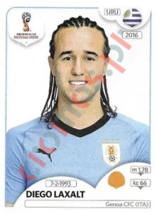 101x Diego Laxalt – FIFA World Cup Russia 2018 Panini