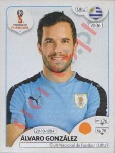 103 Álvaro González – FIFA World Cup Russia 2018 Panini