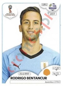 103x Rodrigo Bentancur – FIFA World Cup Russia 2018 Panini